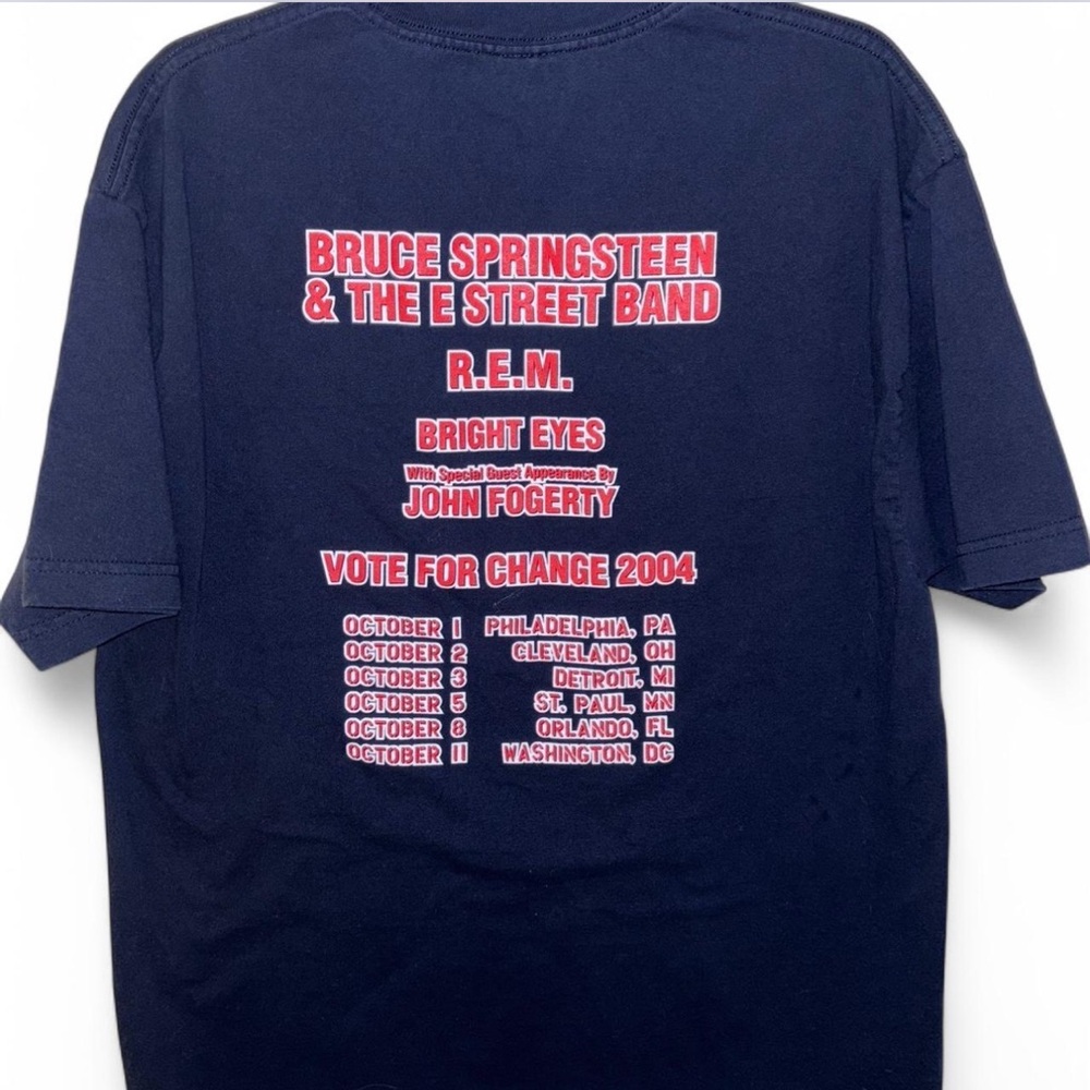 Vintage Bruce Springsteen & The E Street Band 2004 tour shirt
